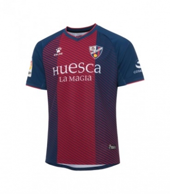 Camiseta SD Huesca 1ª Equipación Rojo/Azul 2019/20